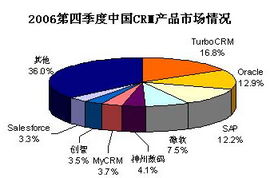 06年第4季度中国crm市场排名 甲骨文 sap领先